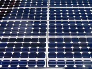 Solar panels (photo by Kevin T. Houle)