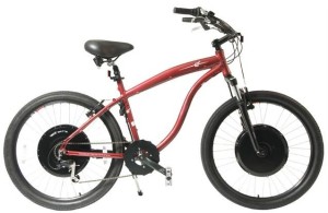 Maybe you would prefer your E+ electric bike in a Beach Cruiser style? (photo via Electric Motion Systems website)