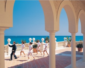 Getting fit at The Breakers (image courtesy of Palm Beach Convention and Visitors Bureau)